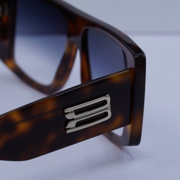 Victoria Beckham VB678S 215 Square Sunglasses – Havana/Blue Gradient - Picture 8 of 9